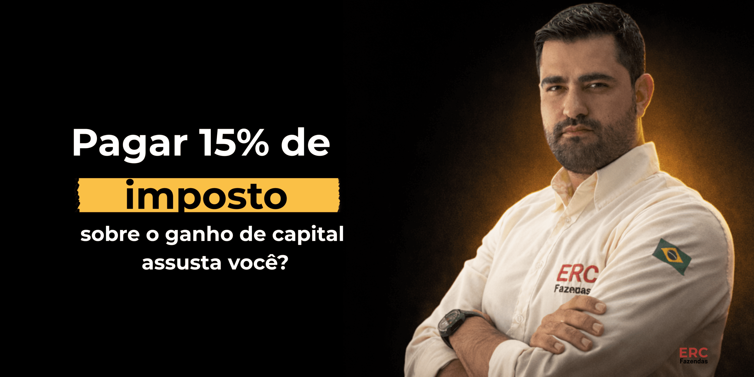 imposto sobre ganho de capital em fazendas e lucro no agronegócio